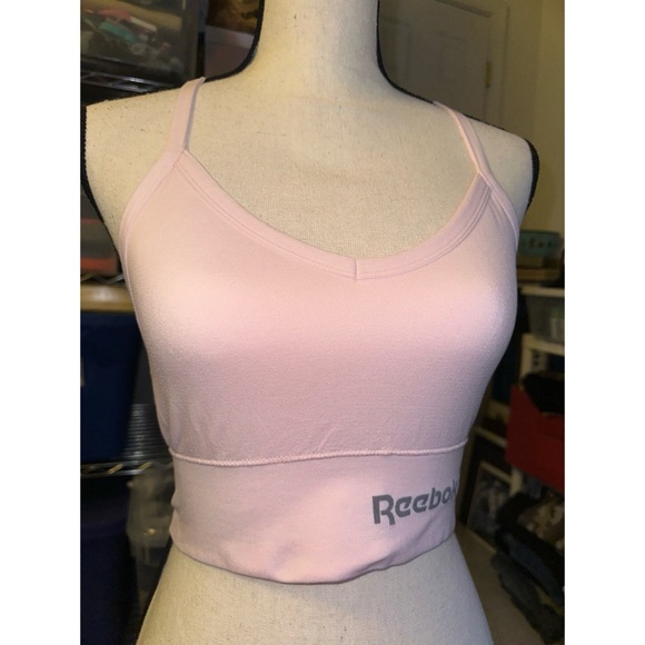 Women’s Light Pink Reebok Underwear Sports Bra 🩷 - Picture 12 of 17